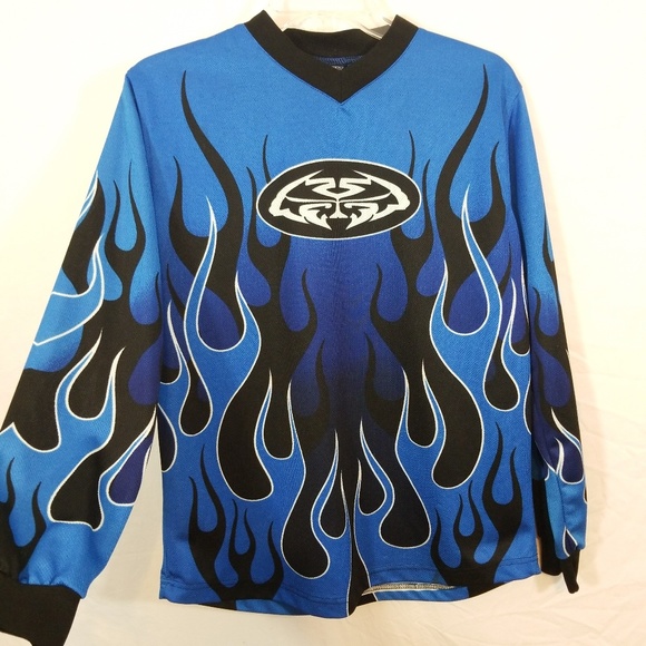 MTX Motocross Other - MTX motocross racing Jersey flame shirt